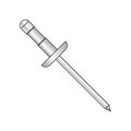 Newport Fasteners Multi-Grip Rivets, Dome Head Head, 3/16" Dia., Aluminum Body, 5000 PK 651278